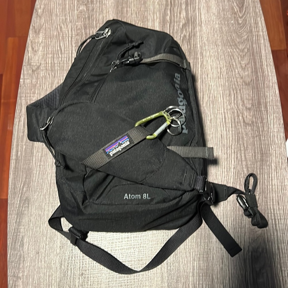Patagonia Atom Sling 8L (Bigger pocket + Waist Strap Version) (Great Condition)